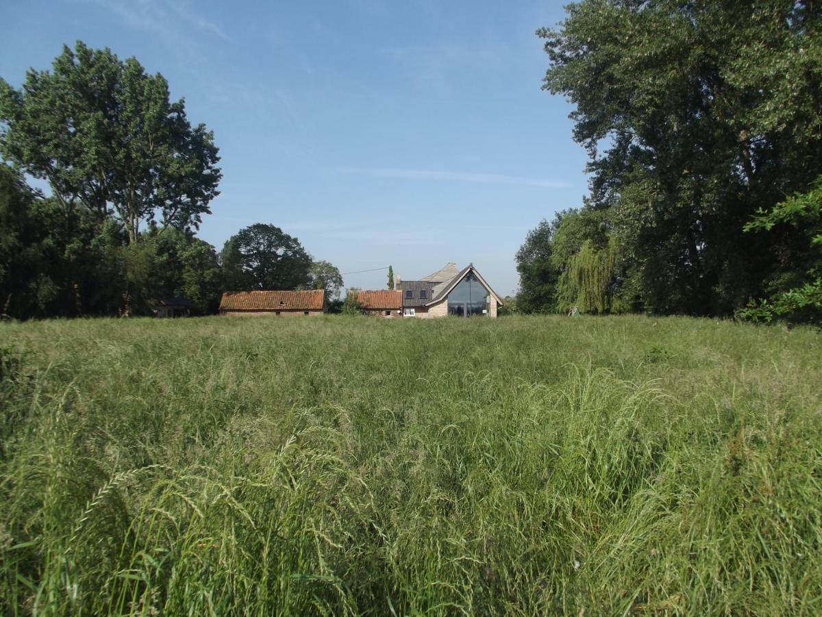 Au Bonheur Frontalier Bed & Breakfast Steenvoorde Bagian luar foto